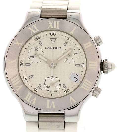 cartier 21 watch|Cartier chronoscaph 21 price.